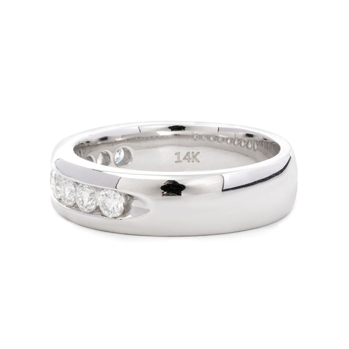 Round Lab Diamond Men&