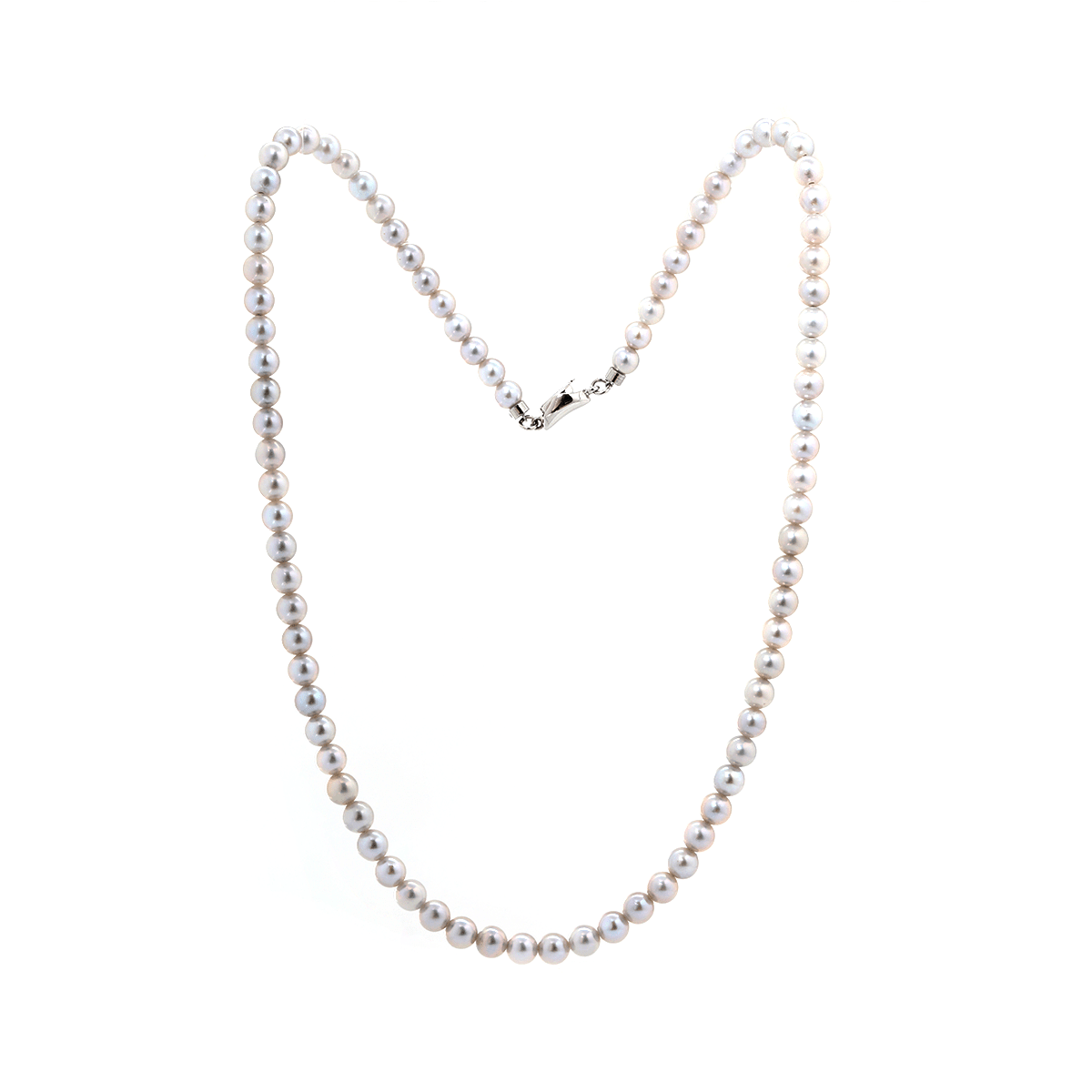 Vintage-Inspired Japanese Akoya Pearl Strand Necklace